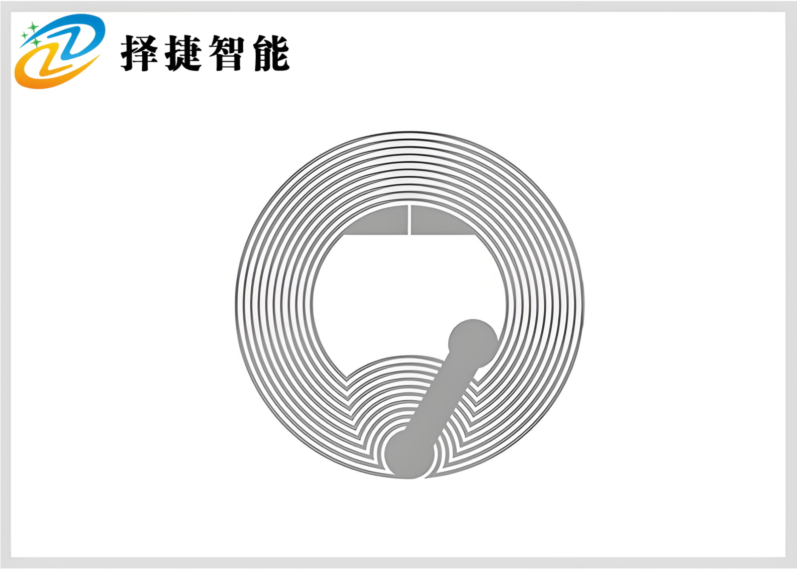 NFC标签 直径25mm产品剖析展示三