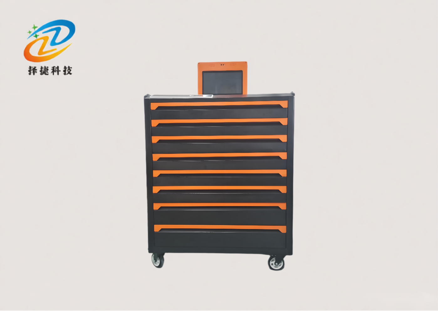 RFID智能工具车ZJGJC001-上海择捷智能科技有限公司