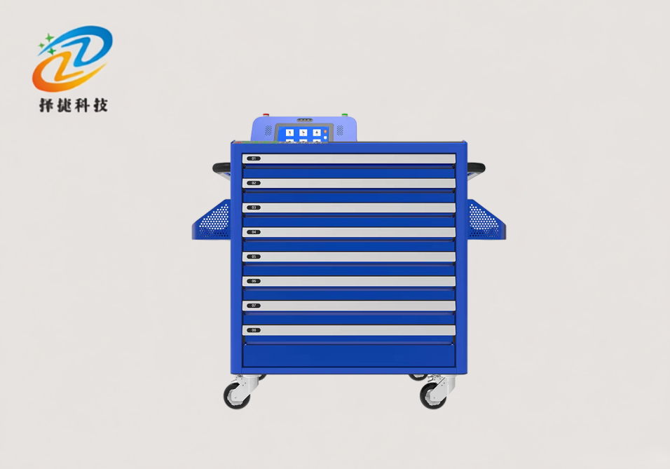 RFID智能工具车ZJGJC003-上海择捷智能科技有限公司