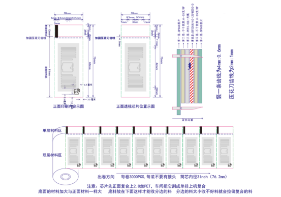 防水洗尼龙织唛标签产品展示图