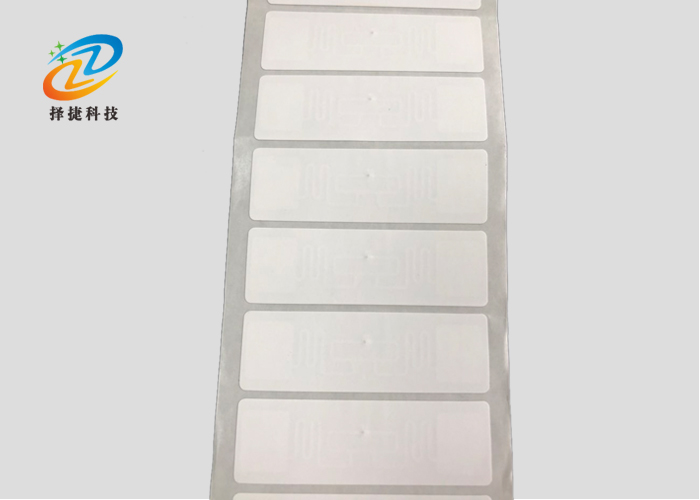 不干胶电子标签（白标签）70*17mm产品实拍展示一