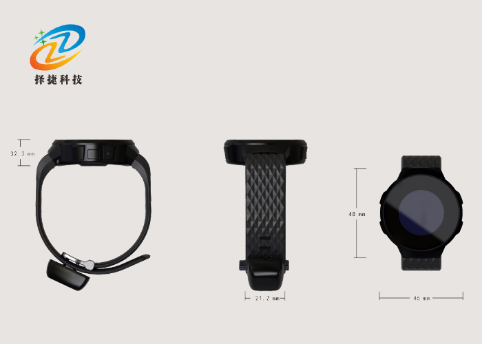 磁扣型手环ZJA-36实拍展示图二