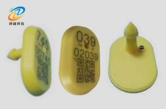 温度检测GPS+2.4G云动物耳标ZJDW14示意图1